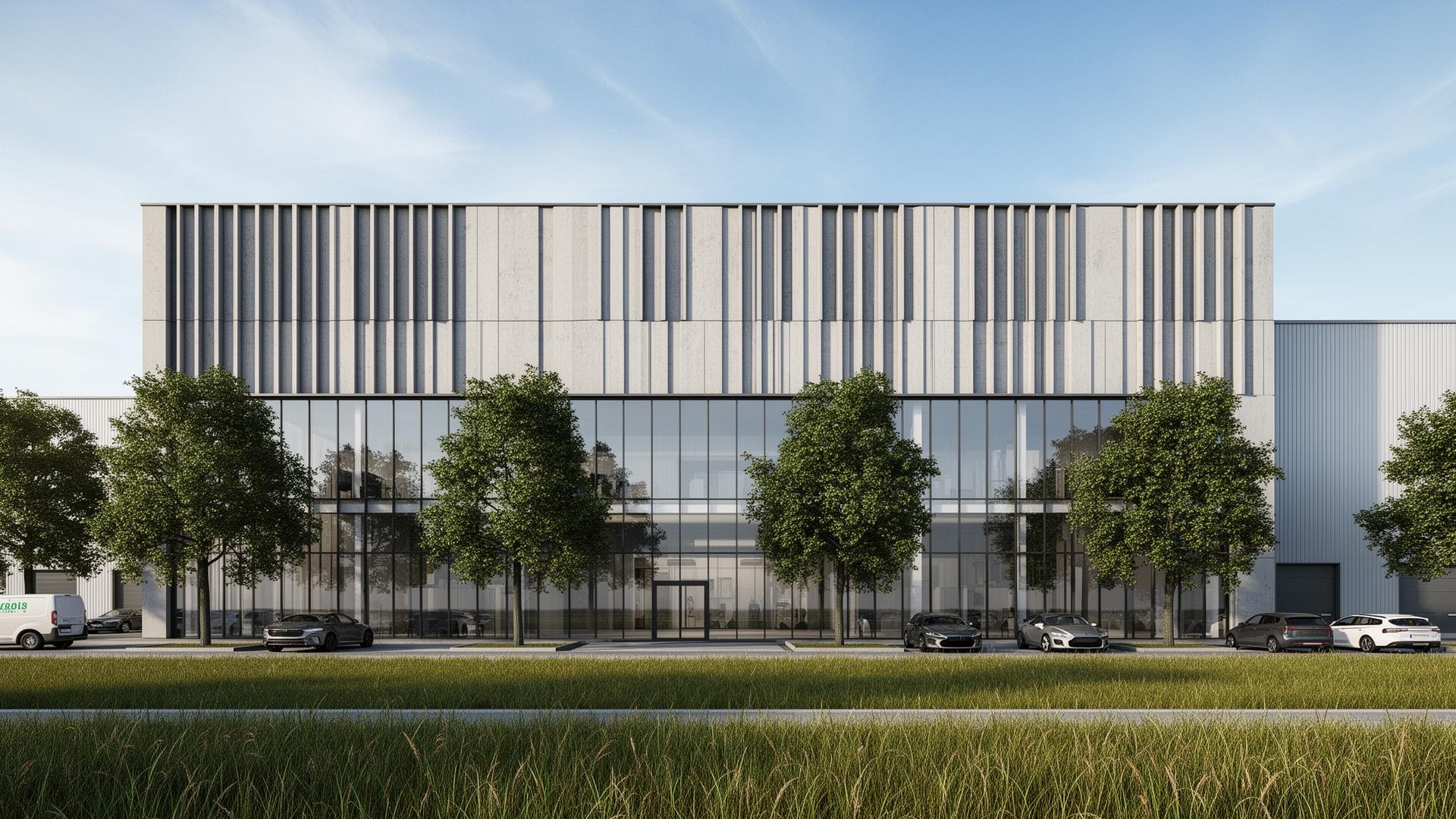 Modern bedrijfsgebouw op Industriezone 2